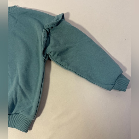 Nike Girls Outfit Set XS 4 Sweatshirt Top & Floral Flare Leggings Pants Logo - Picture 8 of 14